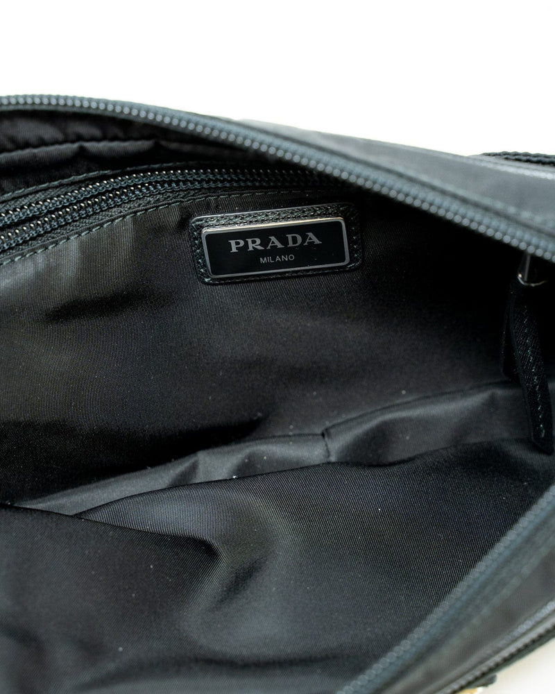 Prada nylon waist discount bag