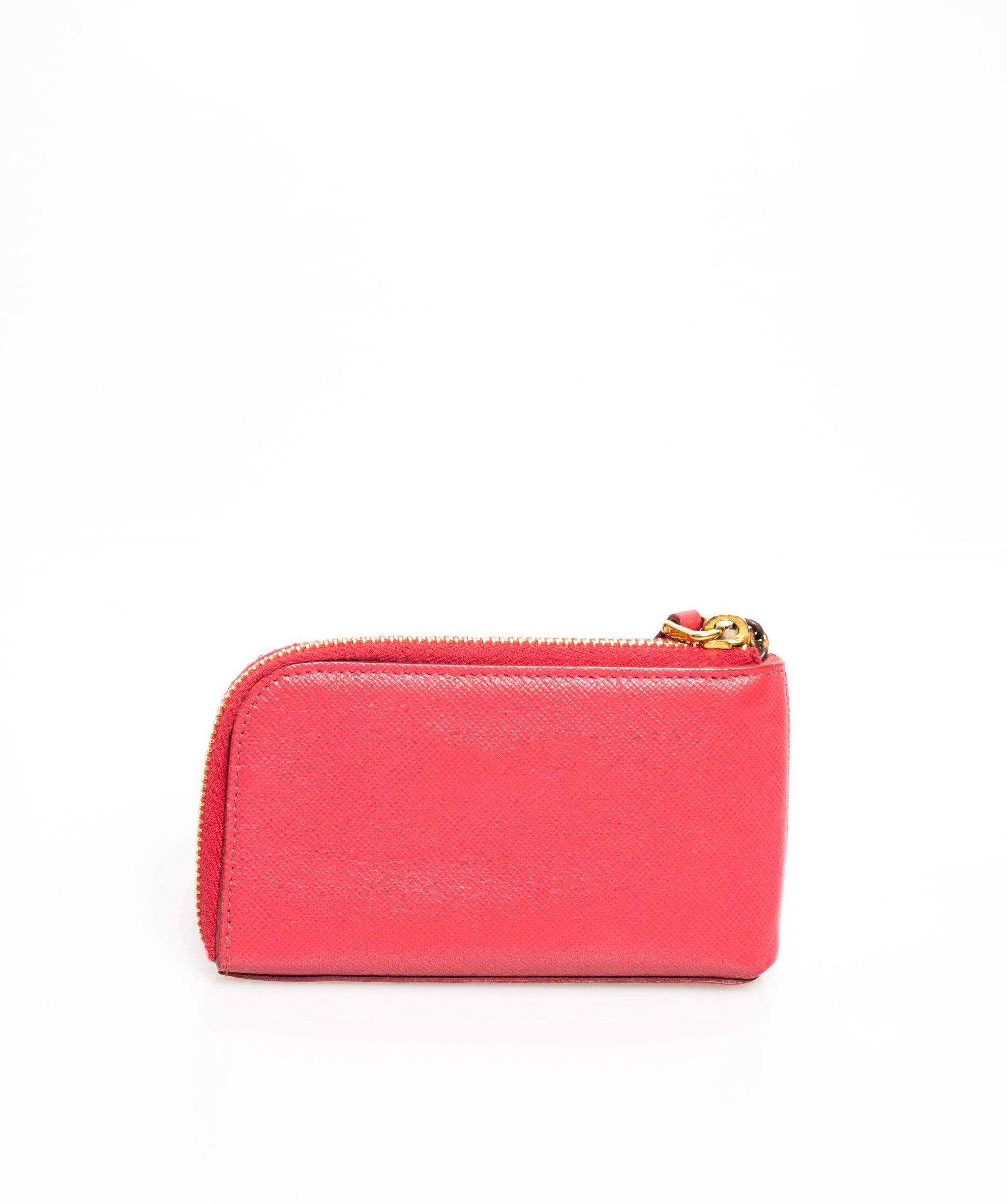 Prada Prada pink keychain wallet - ADL1142