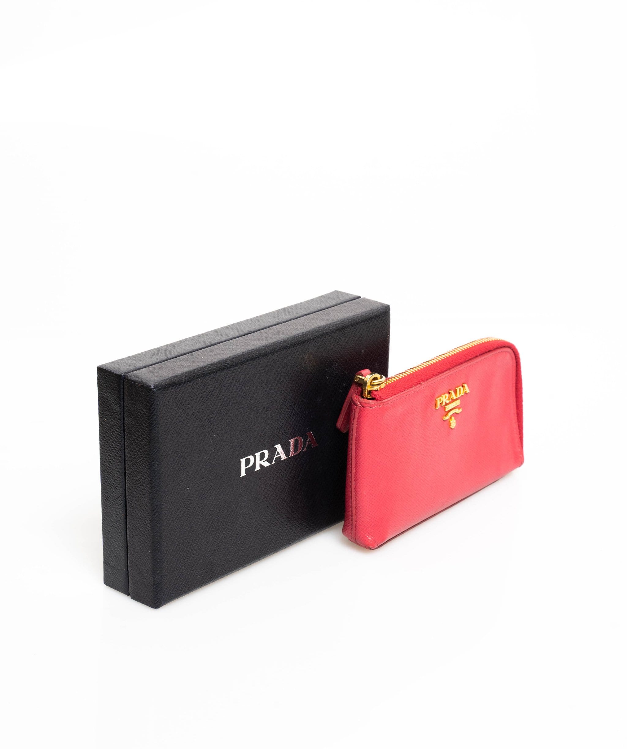 Prada Prada pink keychain wallet - ADL1142