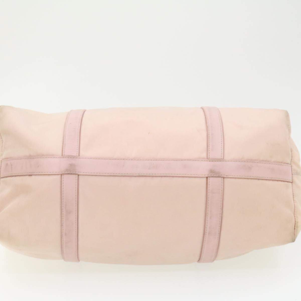 Prada PRADA Pink Nylon Tote Shoulder Bag MW2763