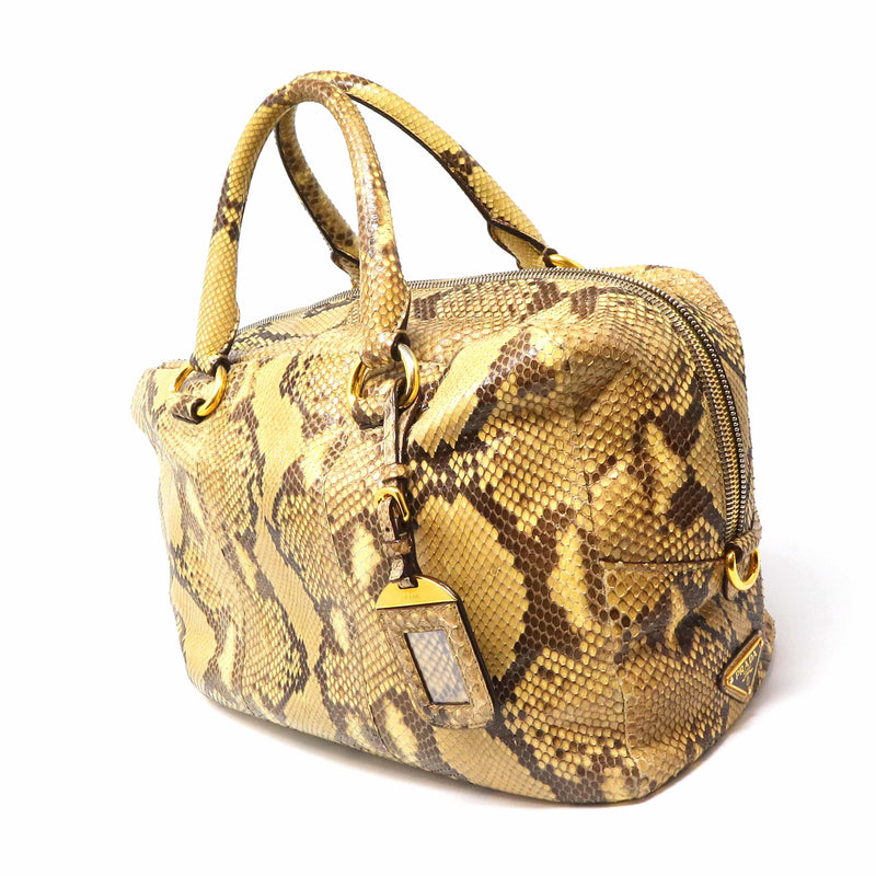 Prada Prada Python Shoulder Bag