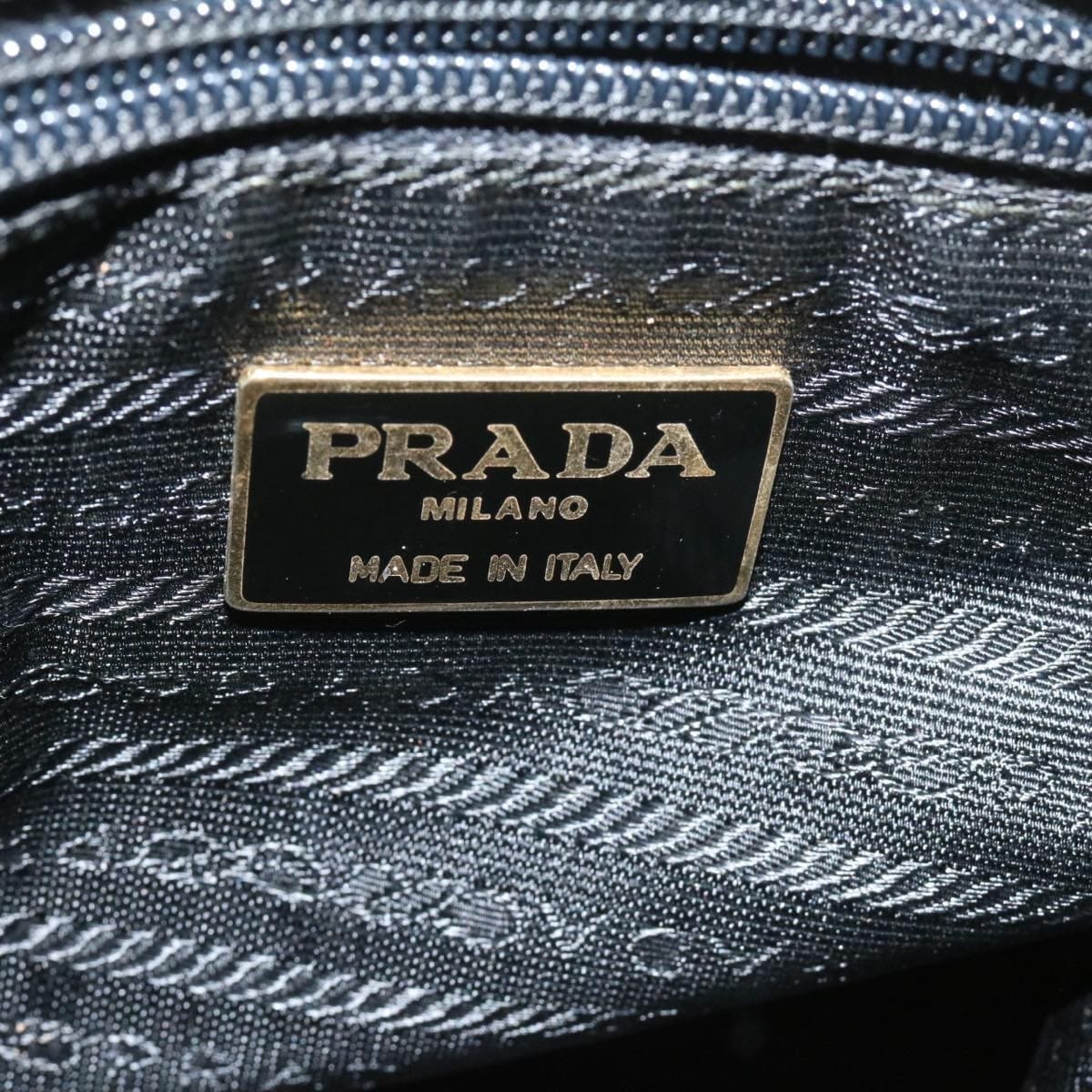 Prada PRADA Quilted Nylon Chain Shoulder Bag 47