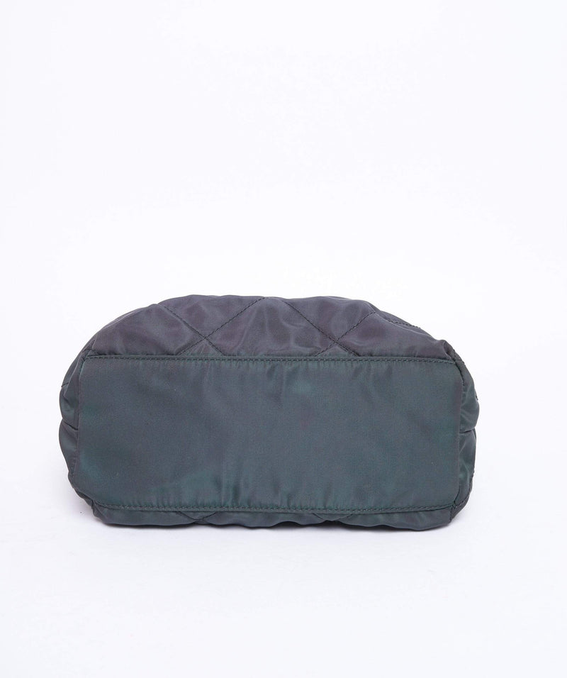 Prada PRADA Quilted Nylon Chain Shoulder Bag 47