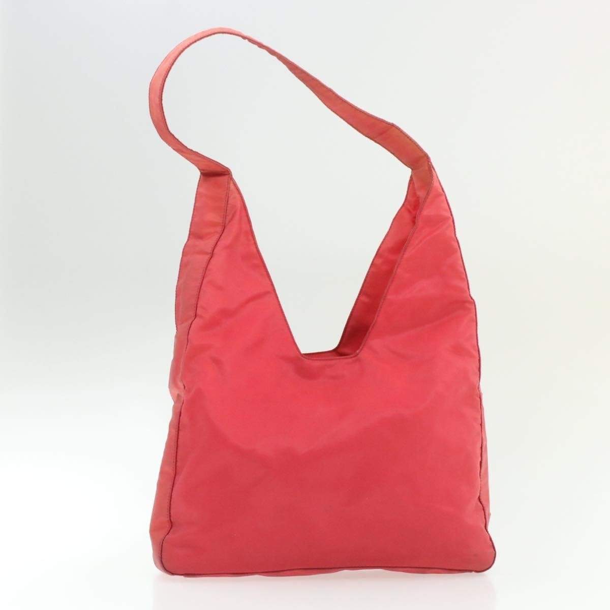 Prada Prada Red Hobo Nylon Shoulder bag