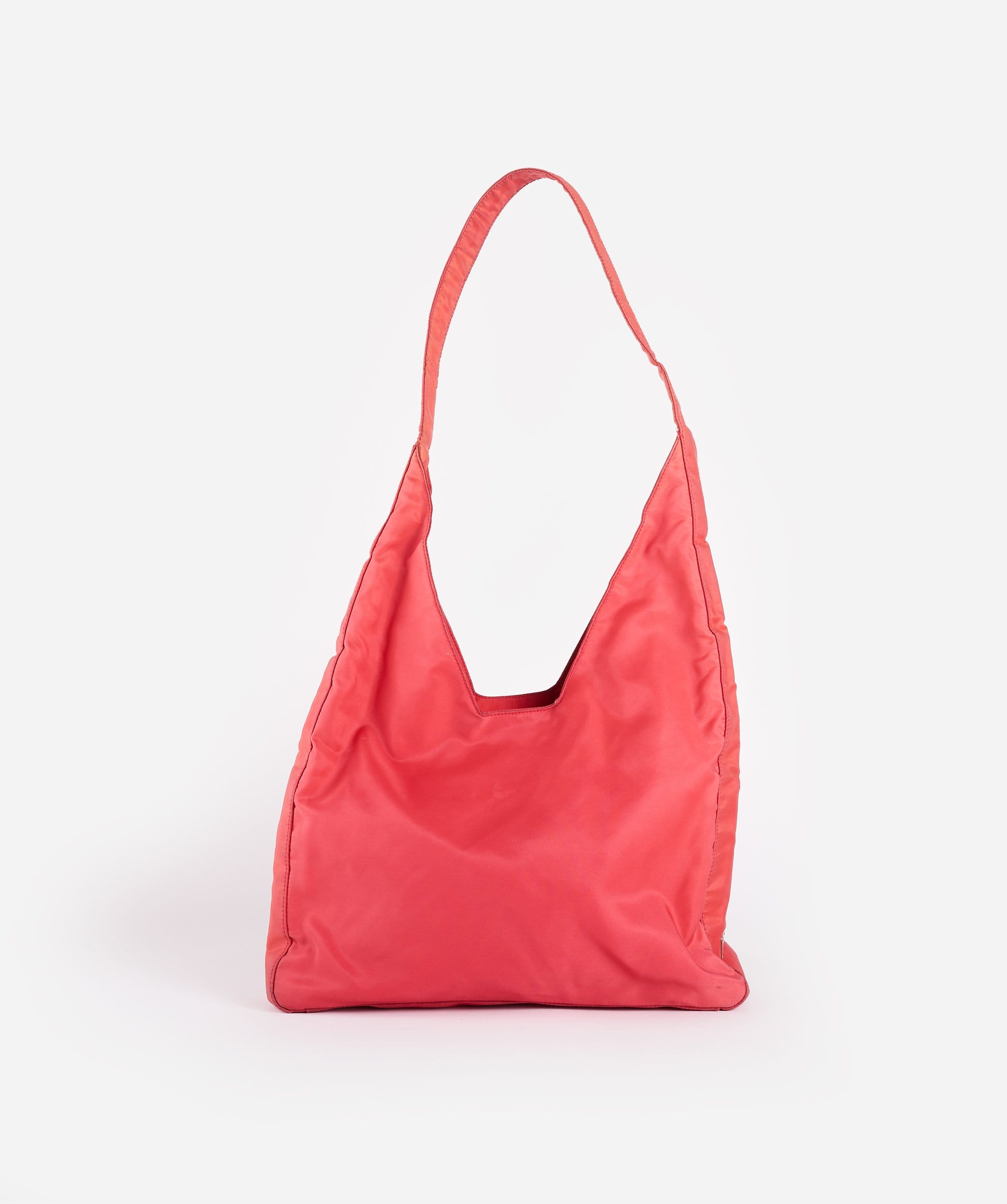 Prada Prada Red Hobo Nylon Shoulder bag