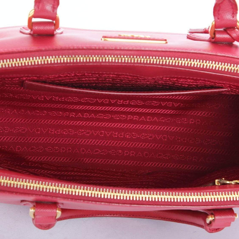 Prada Prada Saffiano Double Zip Galleria Tote Bag RJL1226