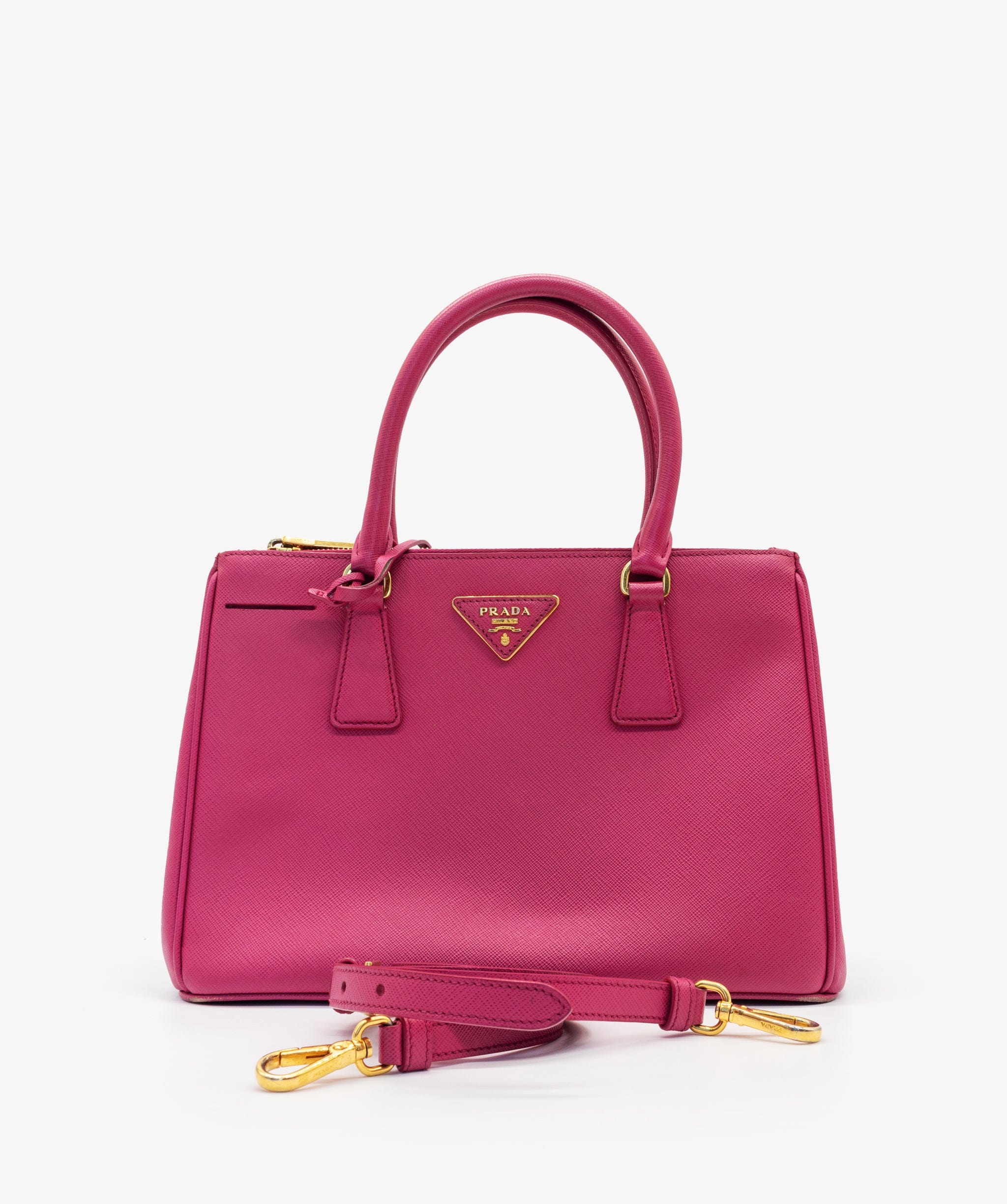 Prada Prada Saffiano Double Zip Galleria Tote Bag RJL1311