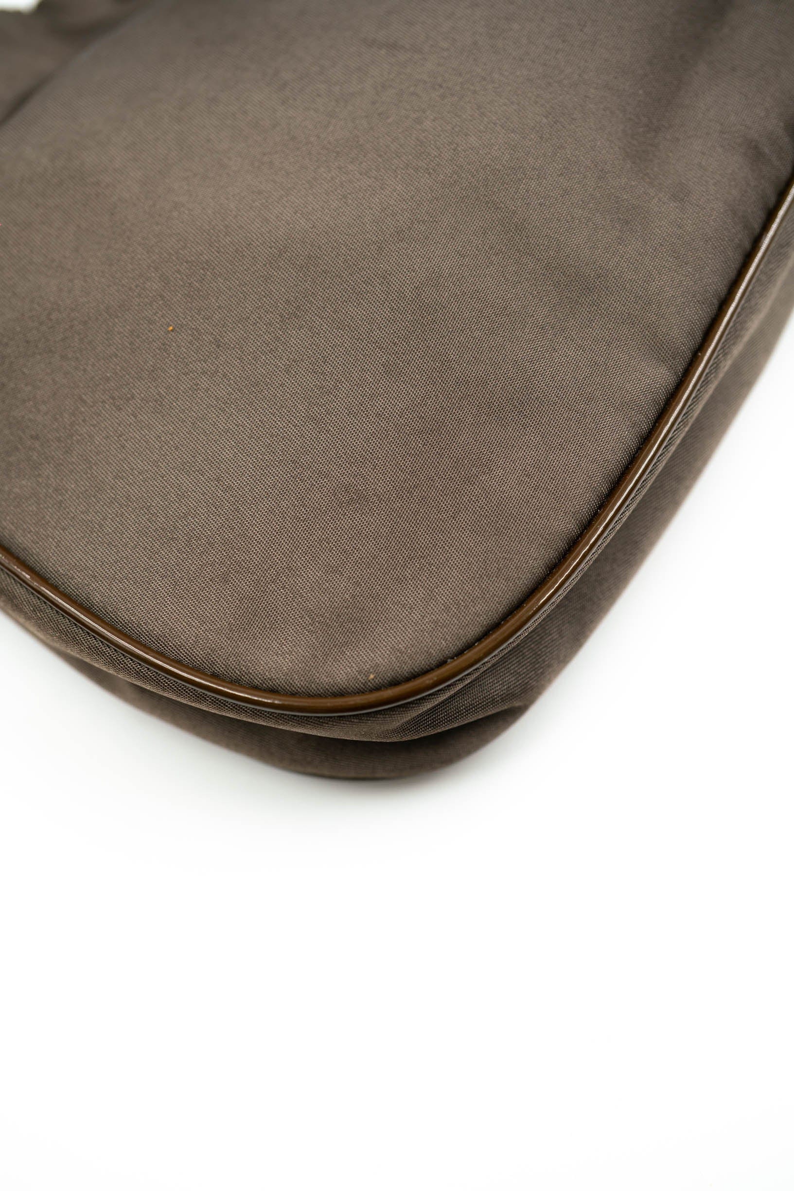 Prada Prada Shoulder Bag in Brown Nylon  - AWL3908
