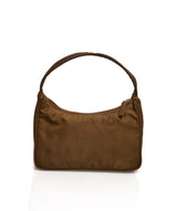 Prada Prada Tessuto Re-edition Brown Nylon Handbag - AWL1593