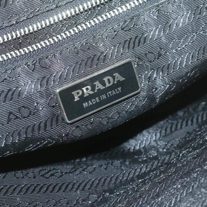 Prada Black Tessuto Nylon Calf Leather Trim Satchel Tote Bag – Queen Bee of  Beverly Hills