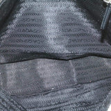 Prada Prada Top Handle Black Nylon Hand bag with Padlock 31