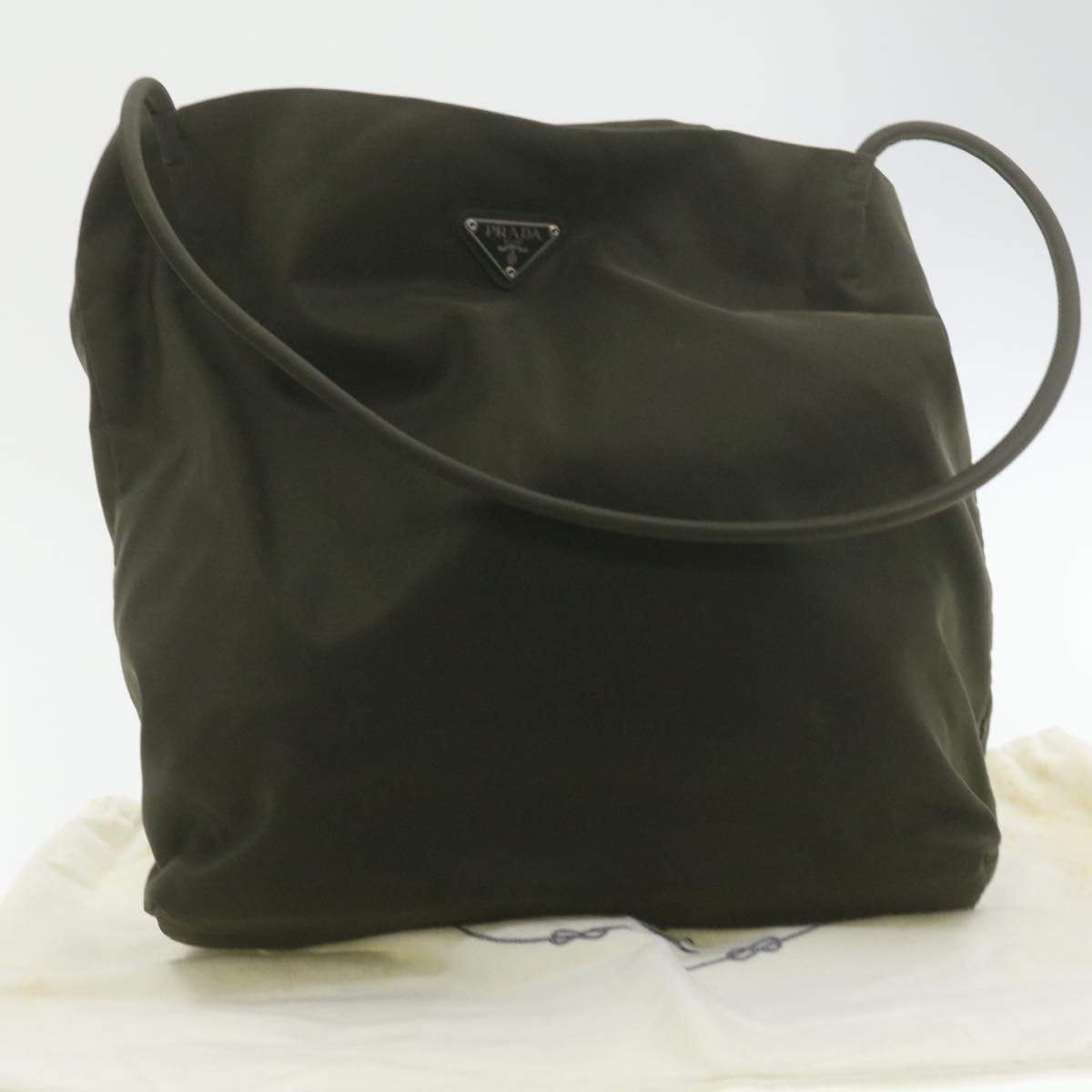 Prada PRADA Tote Bag Khaki Nylon Tote Bag AWL1099