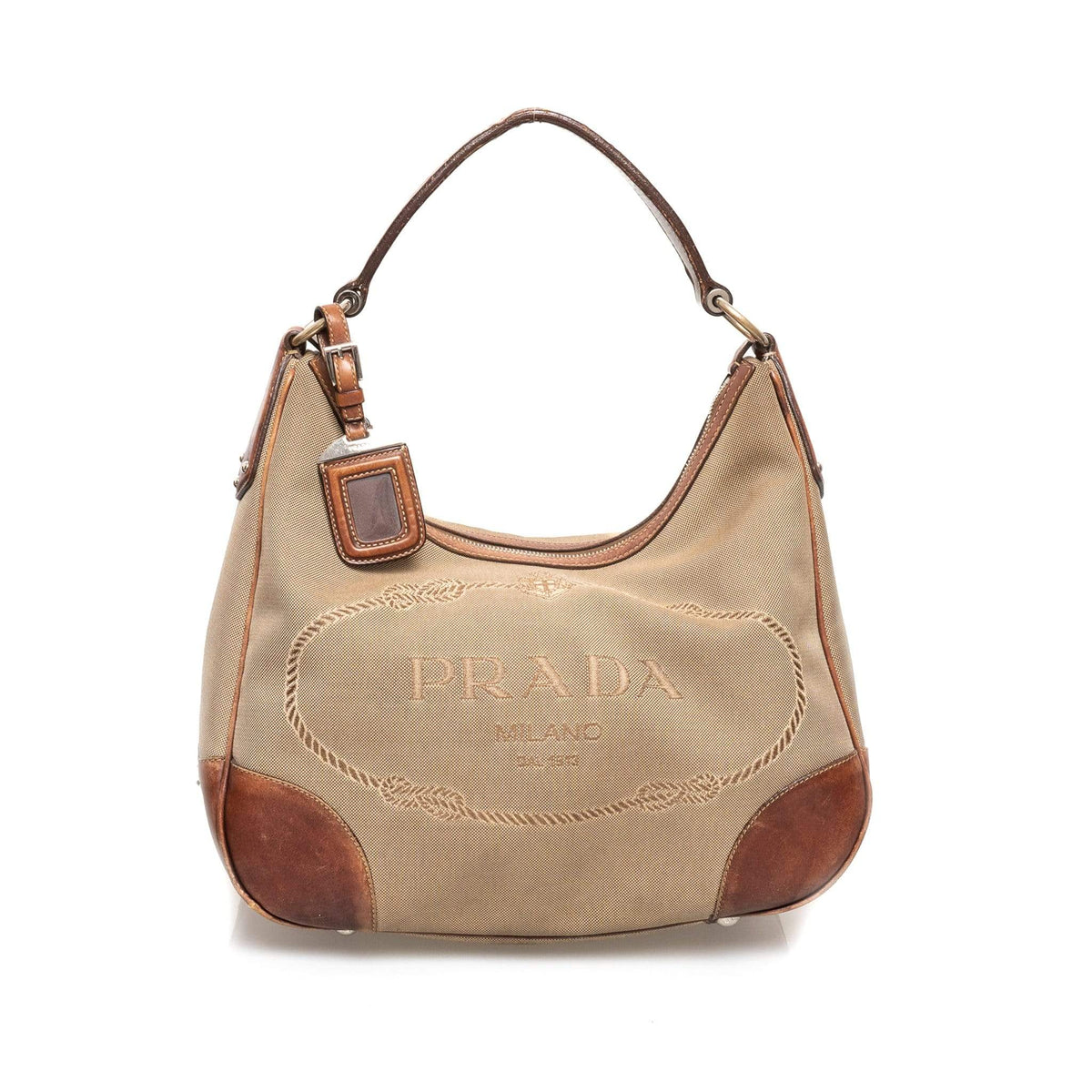 Prada Leather Hobo Bag Prada Old Bags Prada Vintage Shoulder Bag