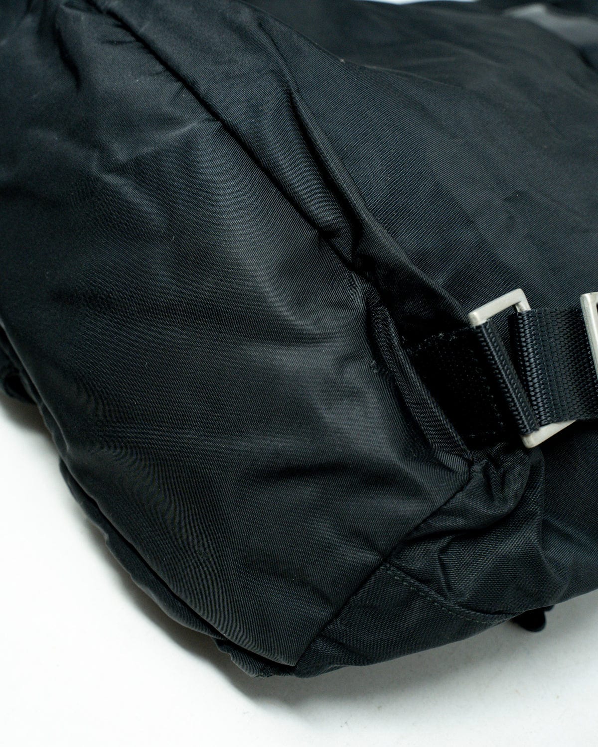 Prada PRADA Vintage Small Nylon Backpack with Two Front Pockets - AWL3192