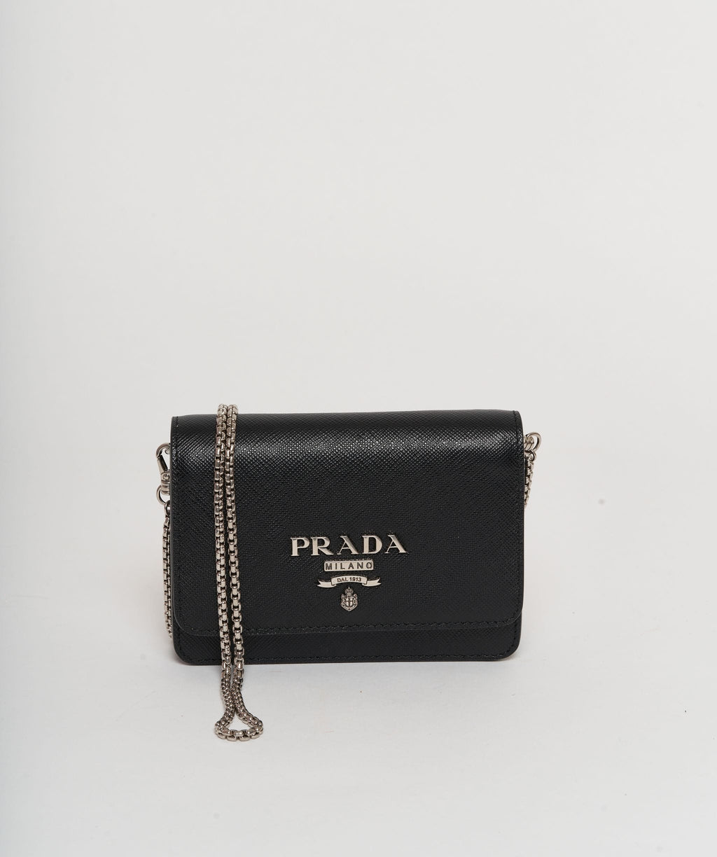 Prada Wallet on Chain Bags