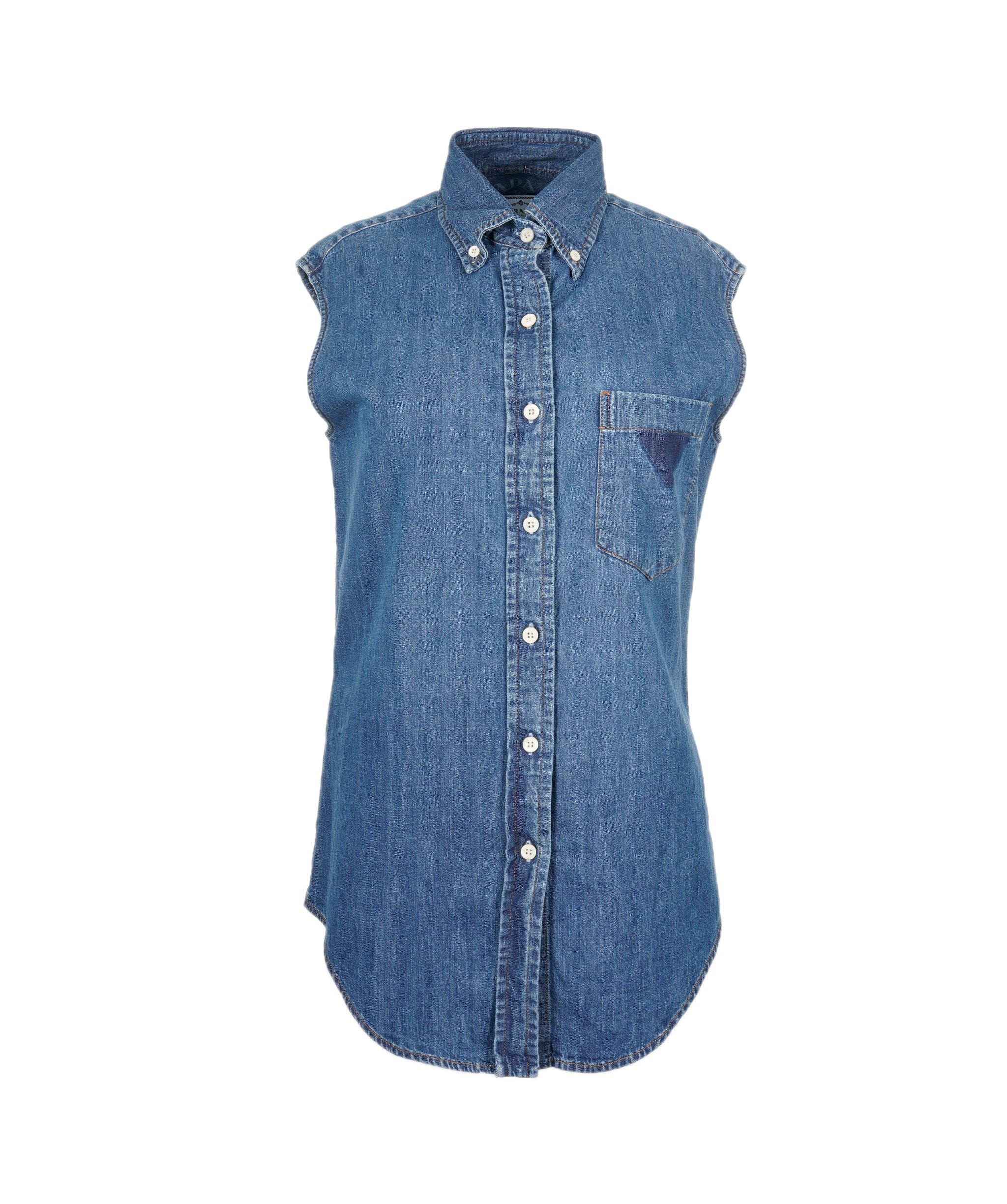 Prada Prada Denim Blouse ALL0406