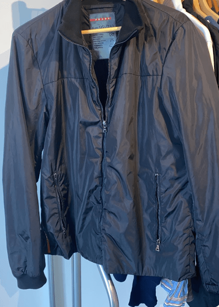 Prada Prada Sport Black Nylon Jacket - AWL4217