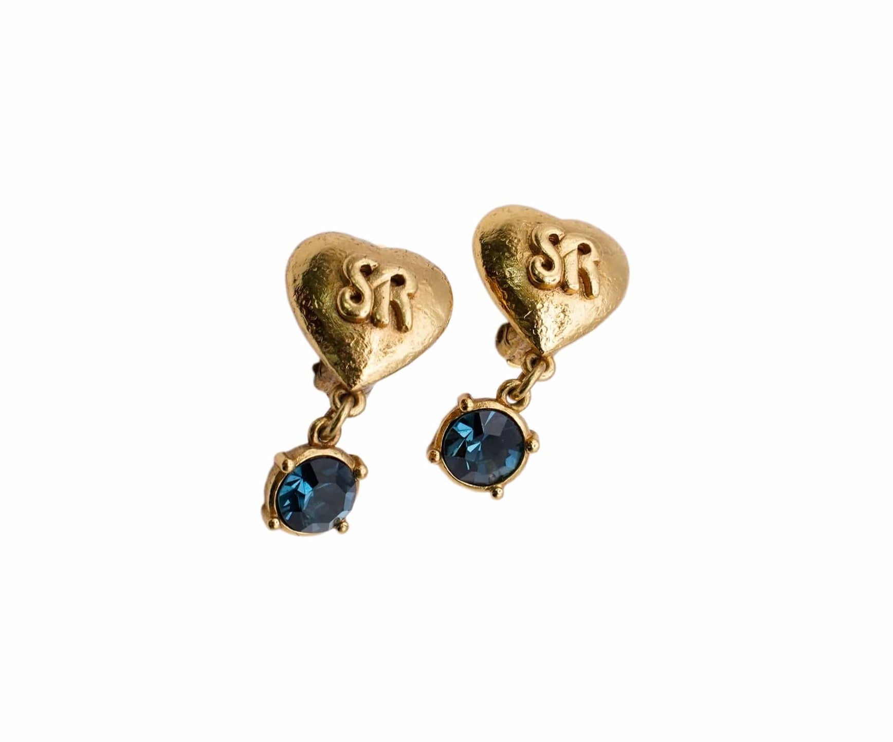 Sonia Rykiel sonia rikyel heart and bleu earrings AWL4511