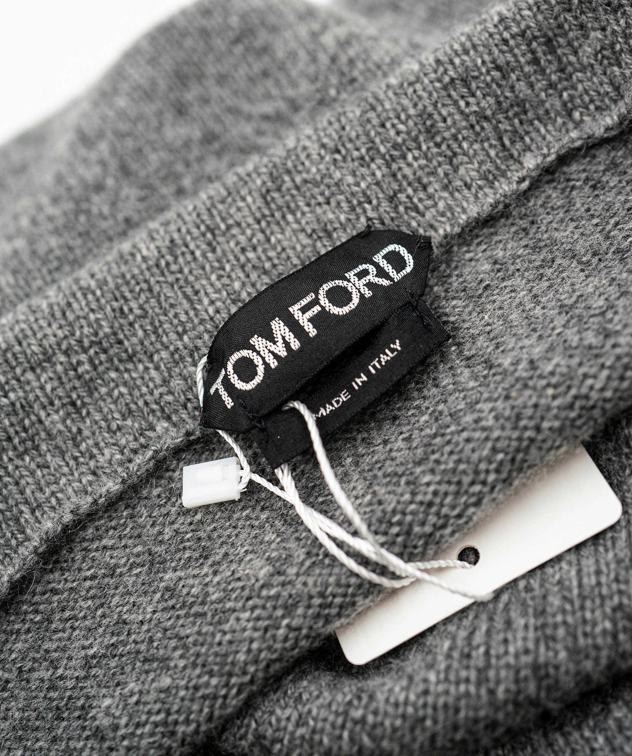 Tom Ford Tom Ford Soft Cashmere Off Shoulder Top in Grey - ASL5071