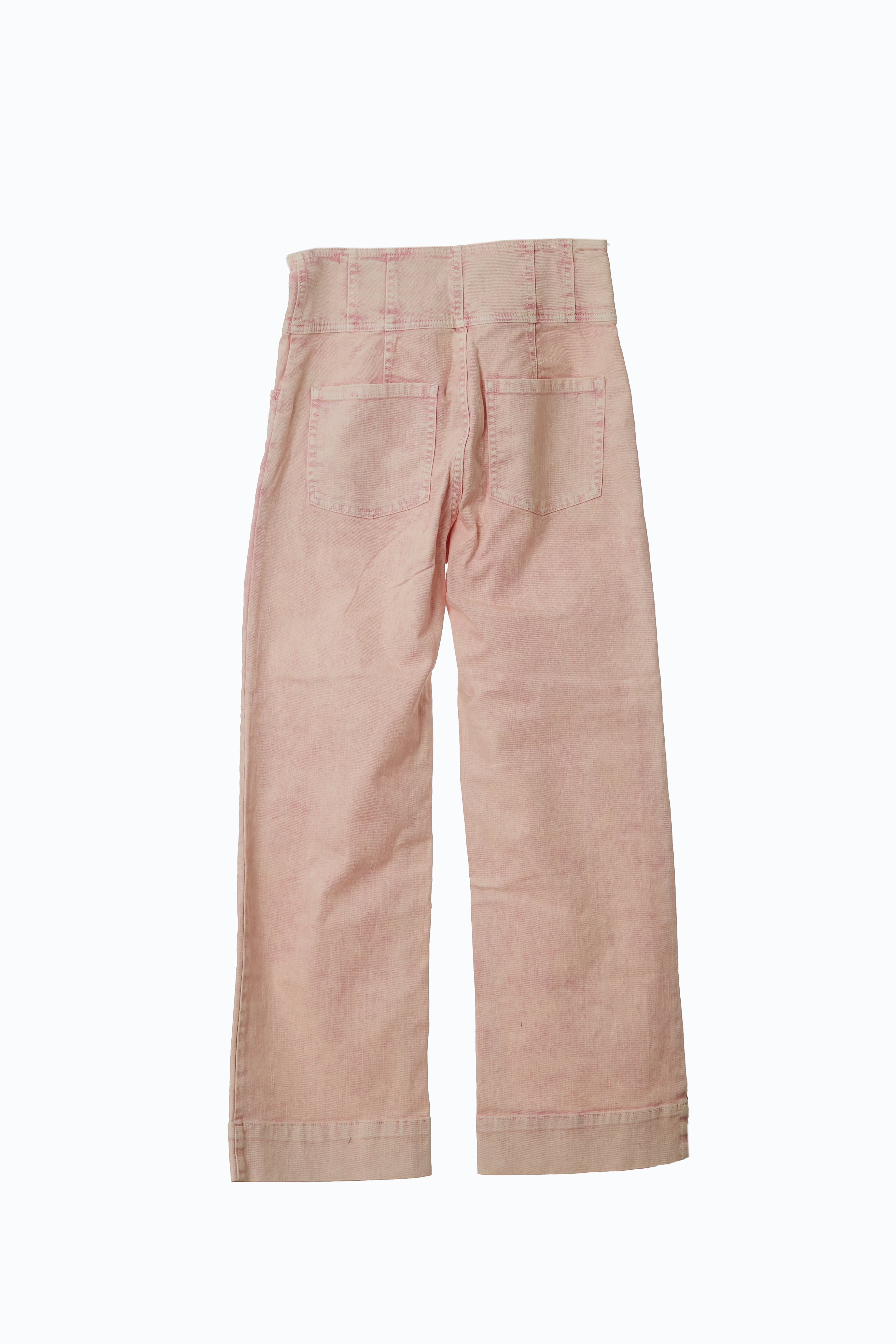 Ulla Johnson Ulla johnson Pink Denim Top and Trouser Set