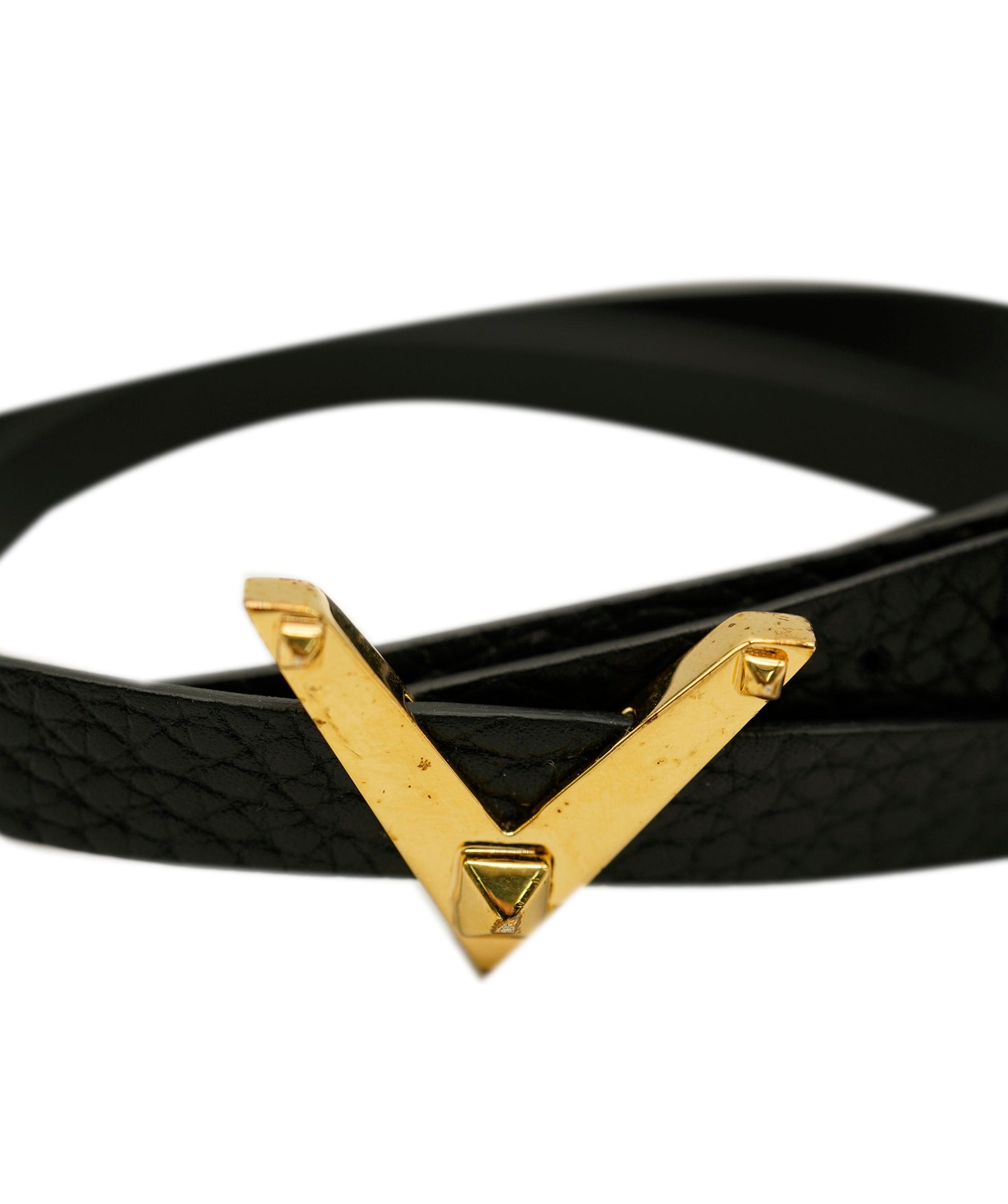 Valentino Valentino Black Leather Wrap Bracelet - AWL2741