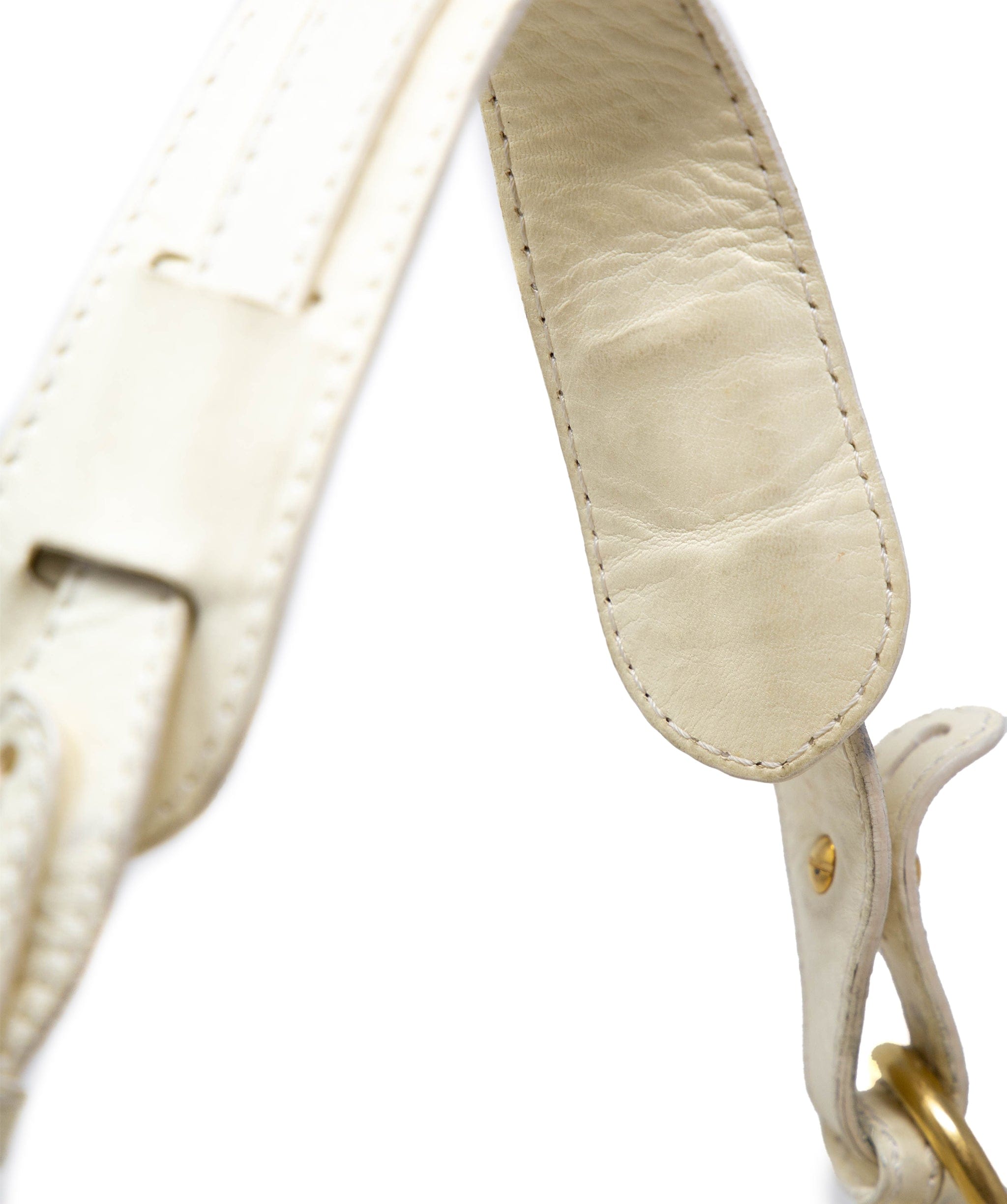 Valentino Valentino Cream Leather Pochette Bag GHW  - AGL2116