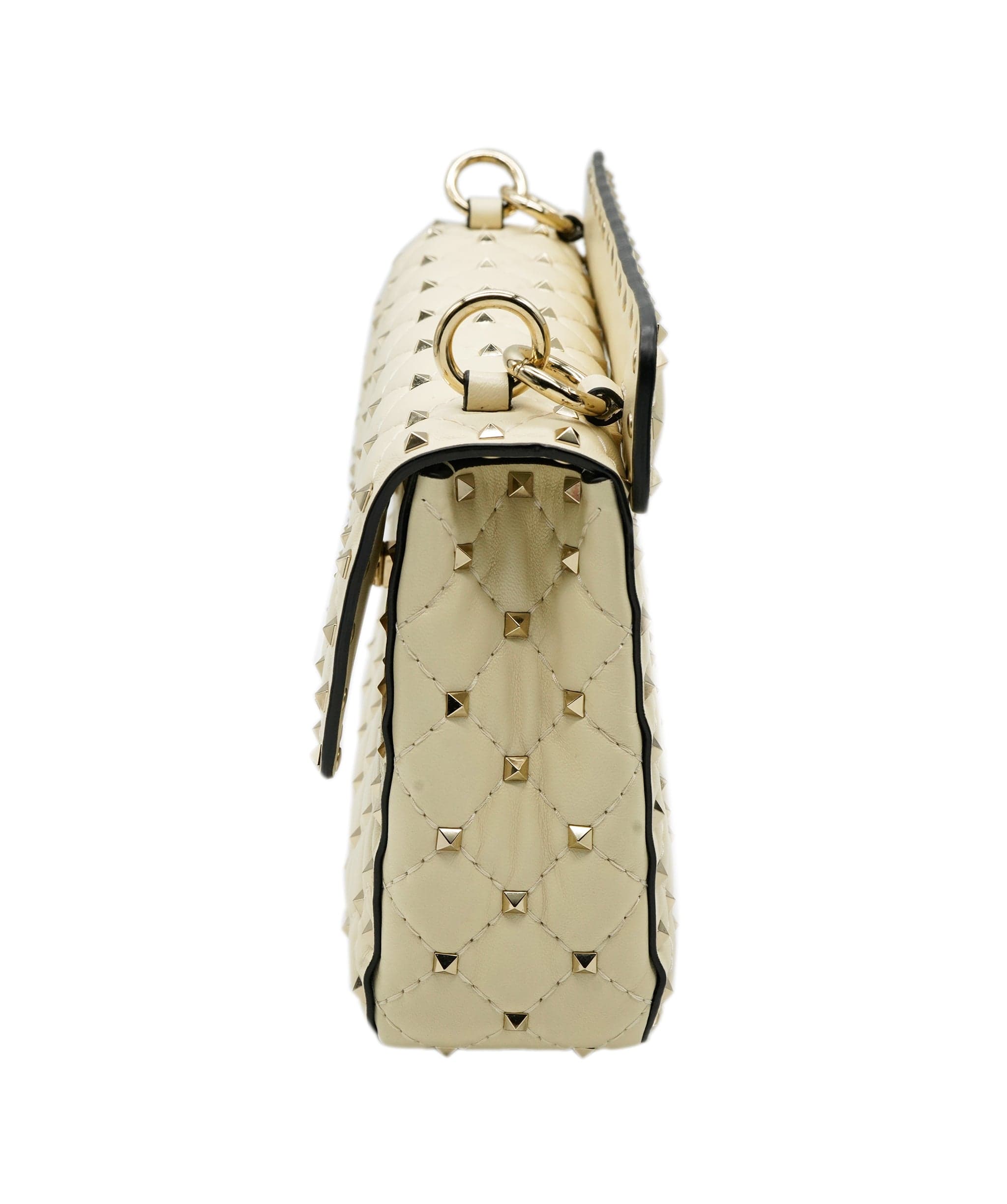 Valentino Valentino cream  rock-stud bag  ALL0359