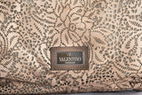 Valentino Valentino Garavani Vintage Embellished Beige Tote Bag