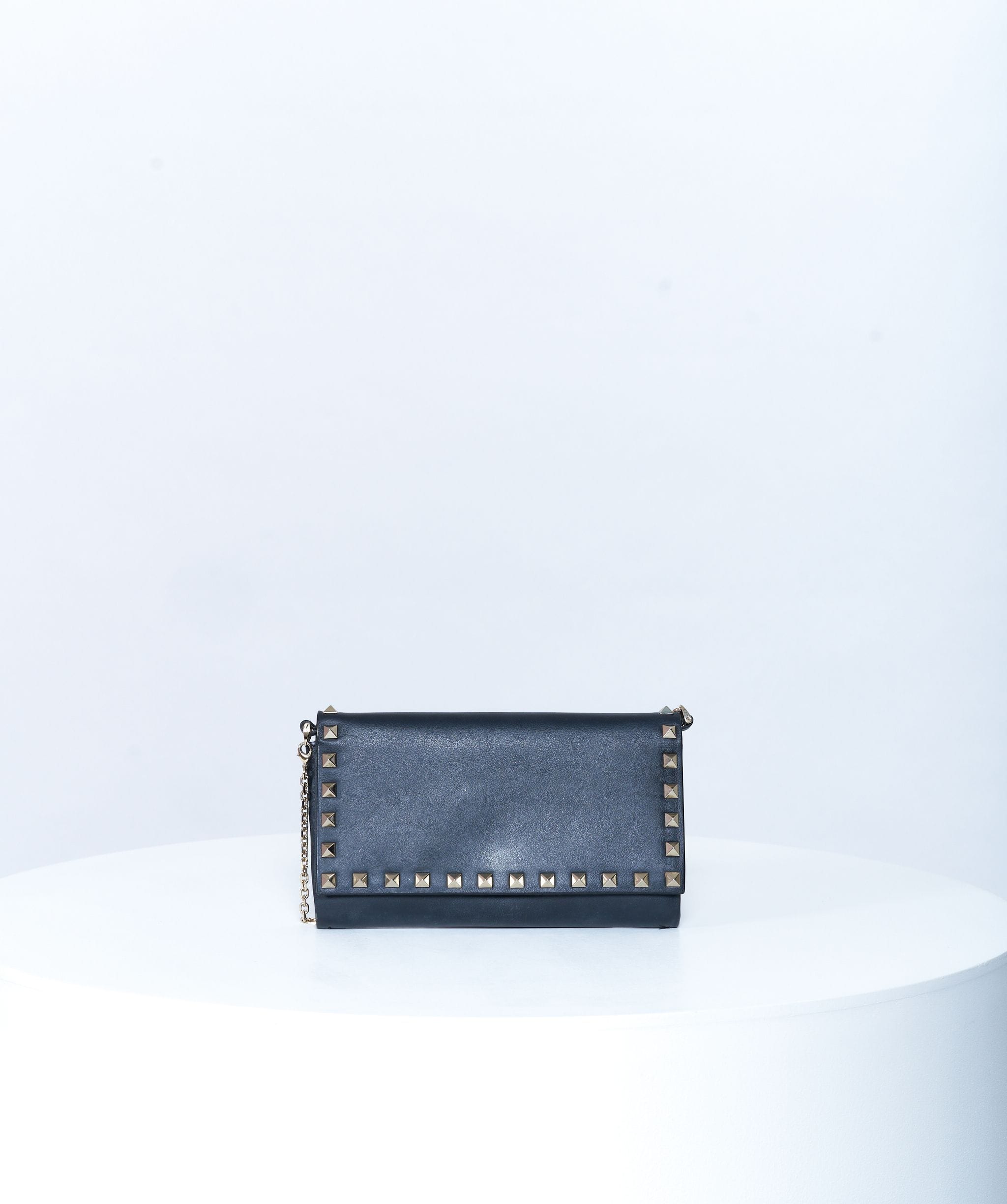 Valentino Valentino Rockstud Black Leather Bag