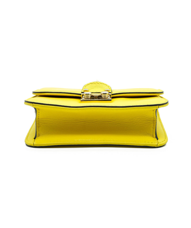 Valentino Valentino Yellow Rockstud Bag RJC1434