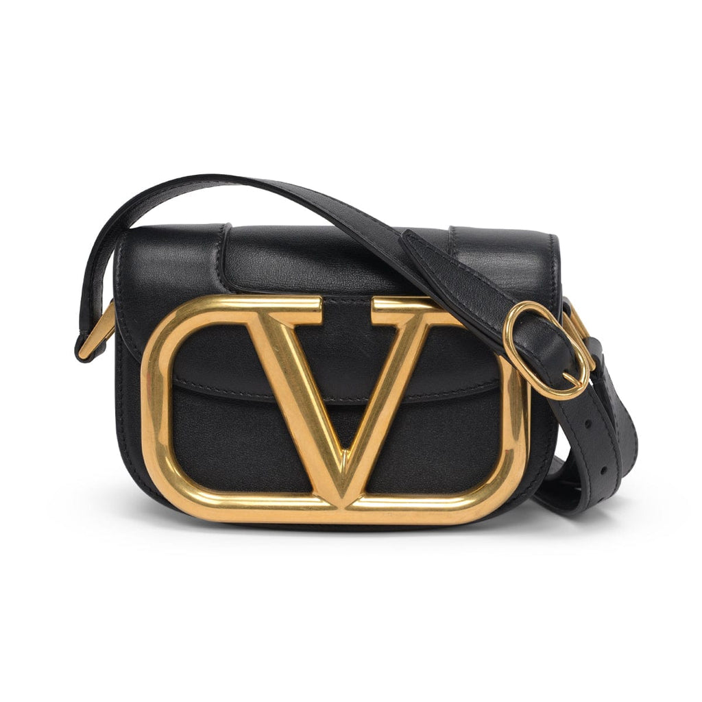 Valentino Small Supervee Cross-Body Bag in Black — UFO No More