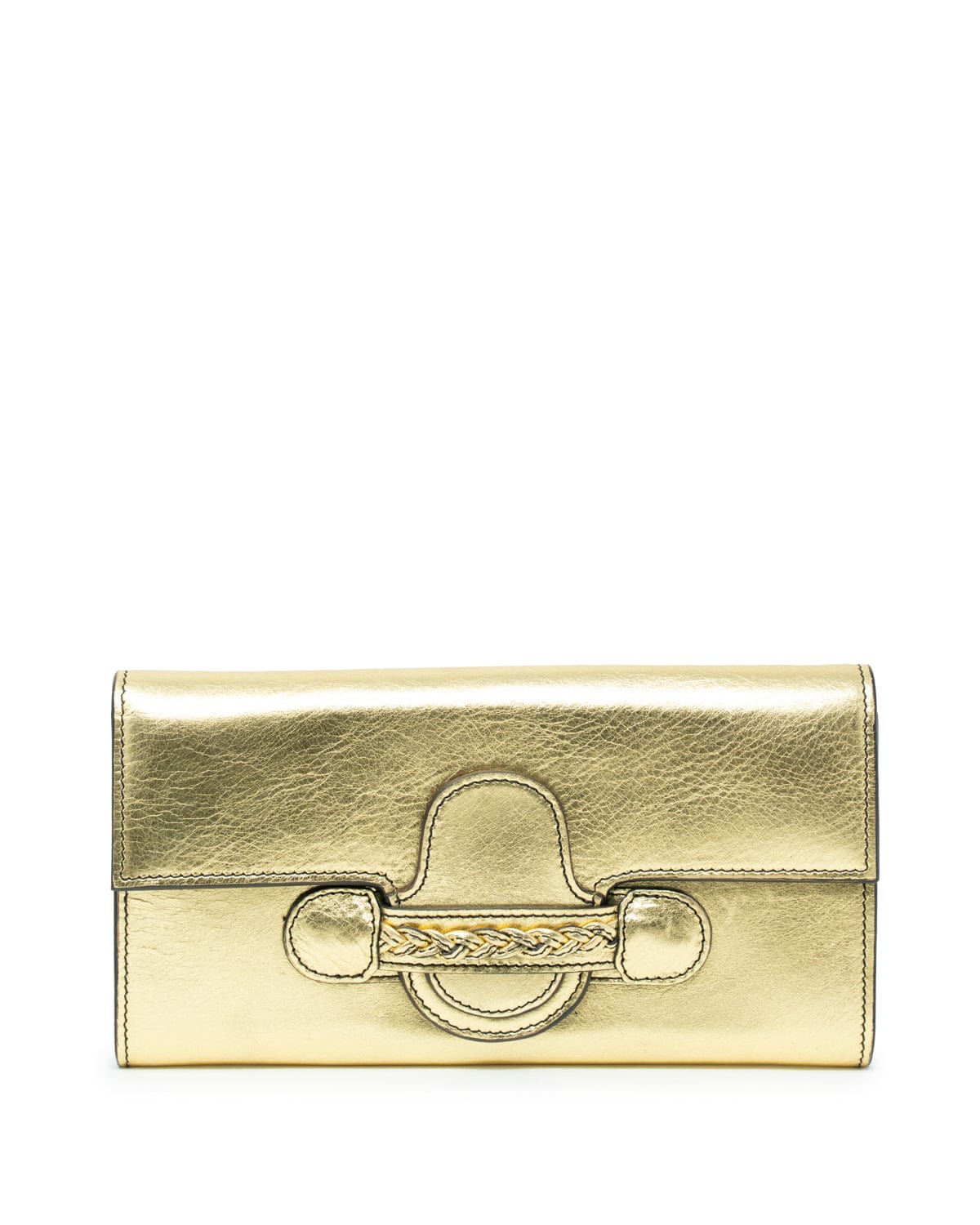 Valentino V Valentino Gold Long wallet ADL2048