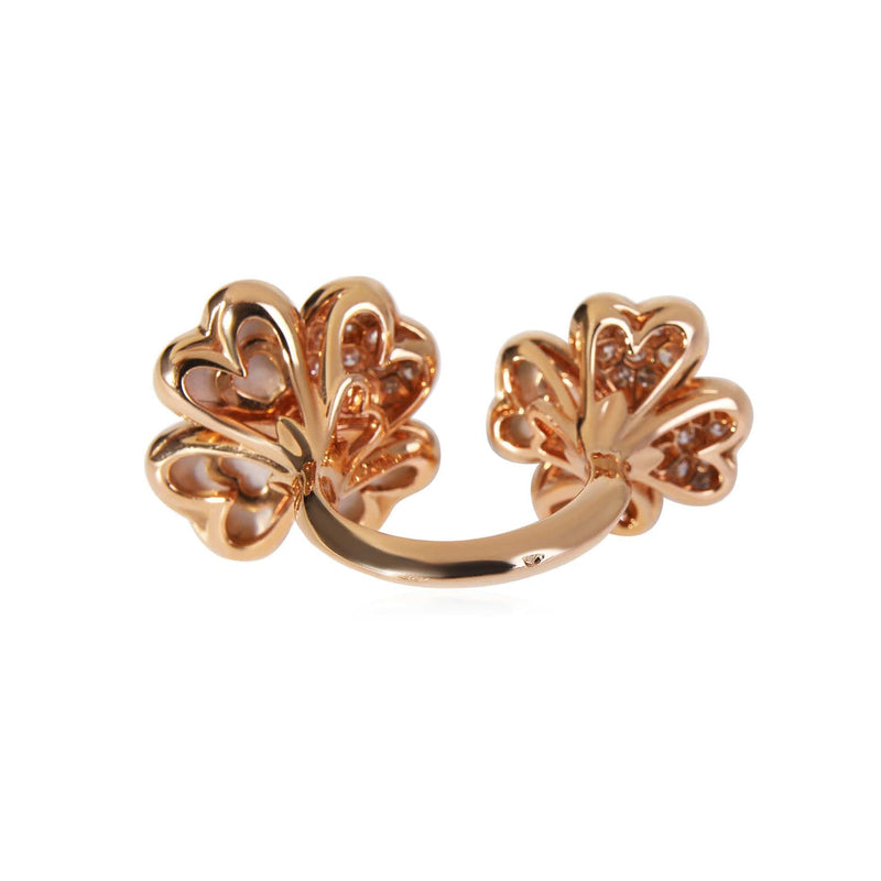 Louis Vuitton BB Blossom Ring 18K Rose Gold and Diamonds 