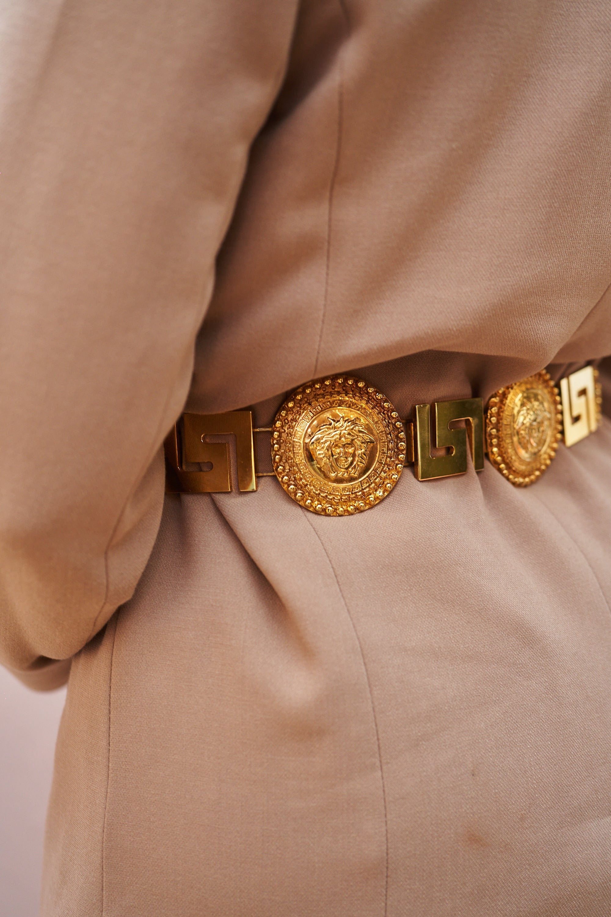 Versace Gianni Versace Gold Medusa Chain Belt - AGL1803