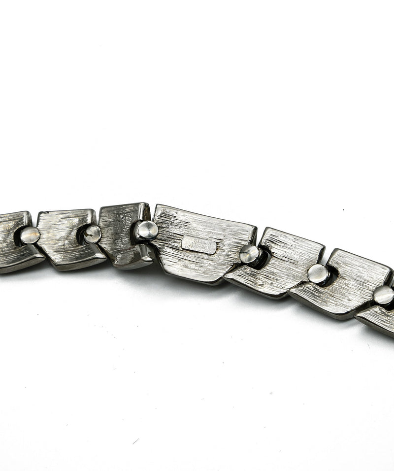 Silver GIANNI VERSACE Bracelet with gold Medusa logo Vintage Y2K –  LuxuryPromise