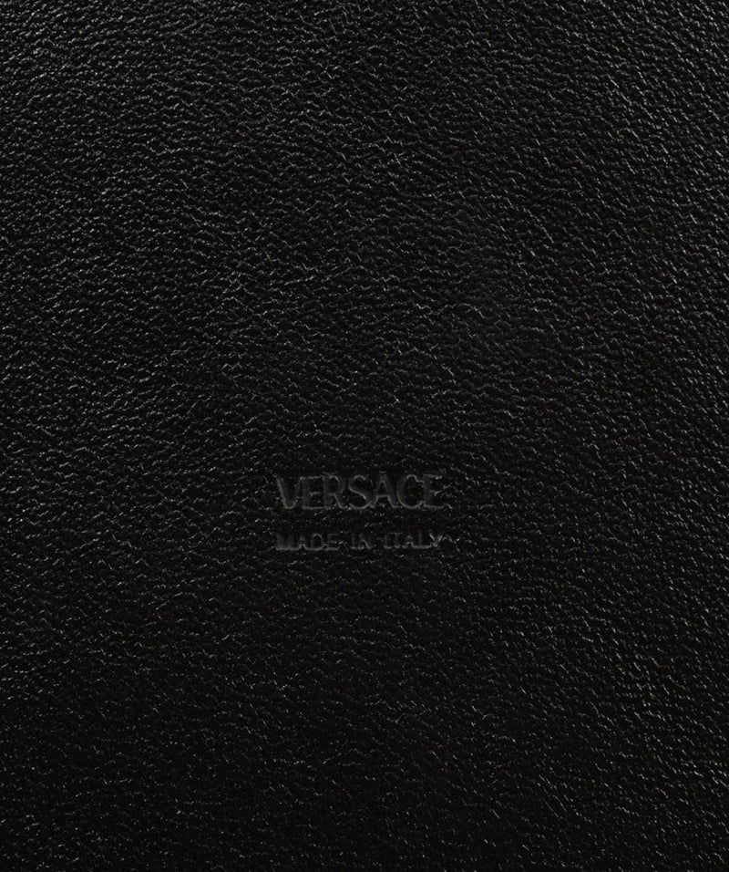 Versace Versace vintage black leather jewellery tray - AWC1704