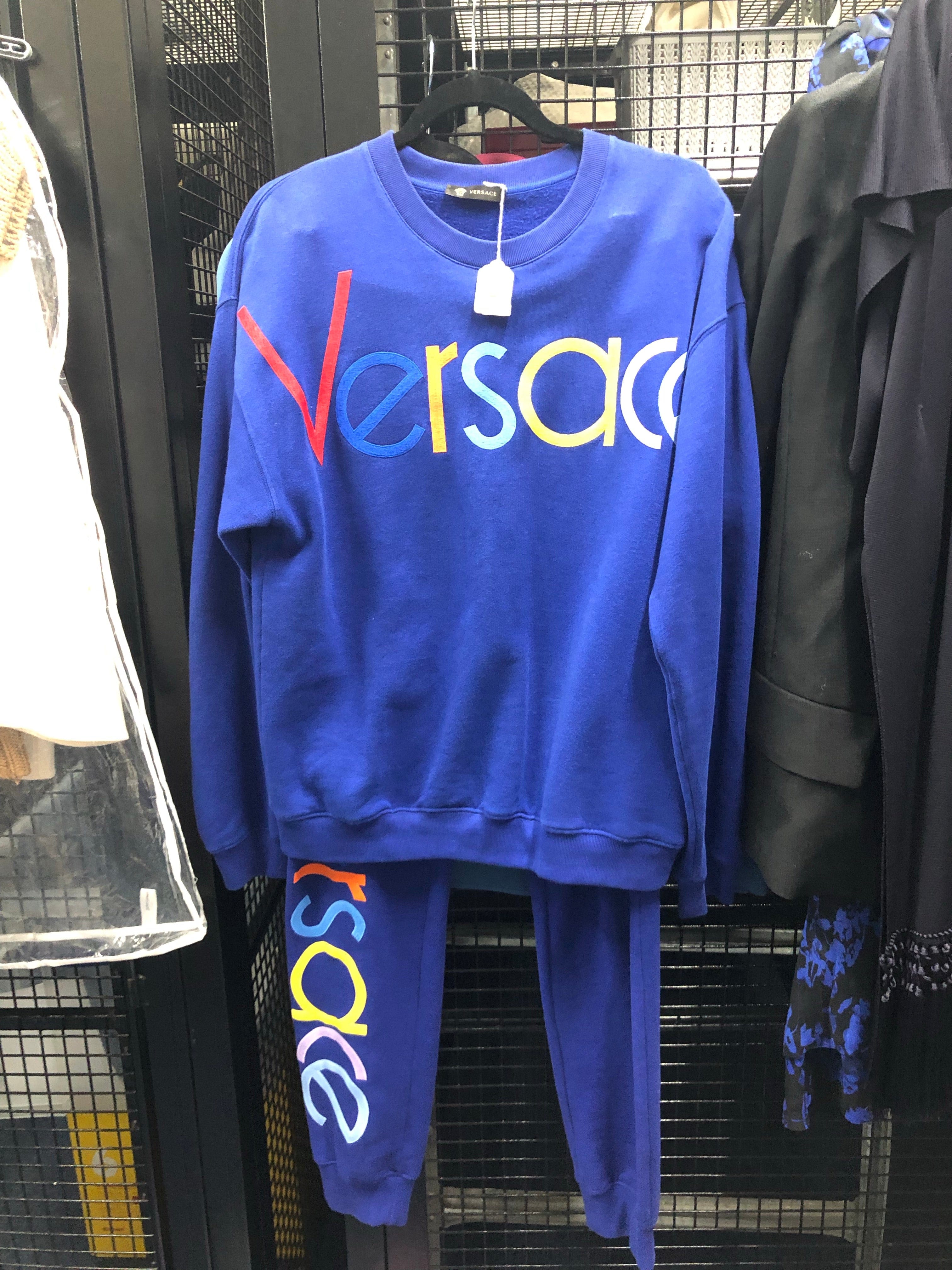 Versace Versace Blue Tracksuit