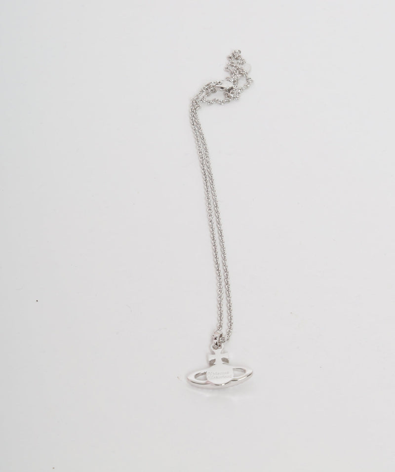 Vivienne Westwood Small Orb Necklace Rhinestone Silver Near Mint | eBay