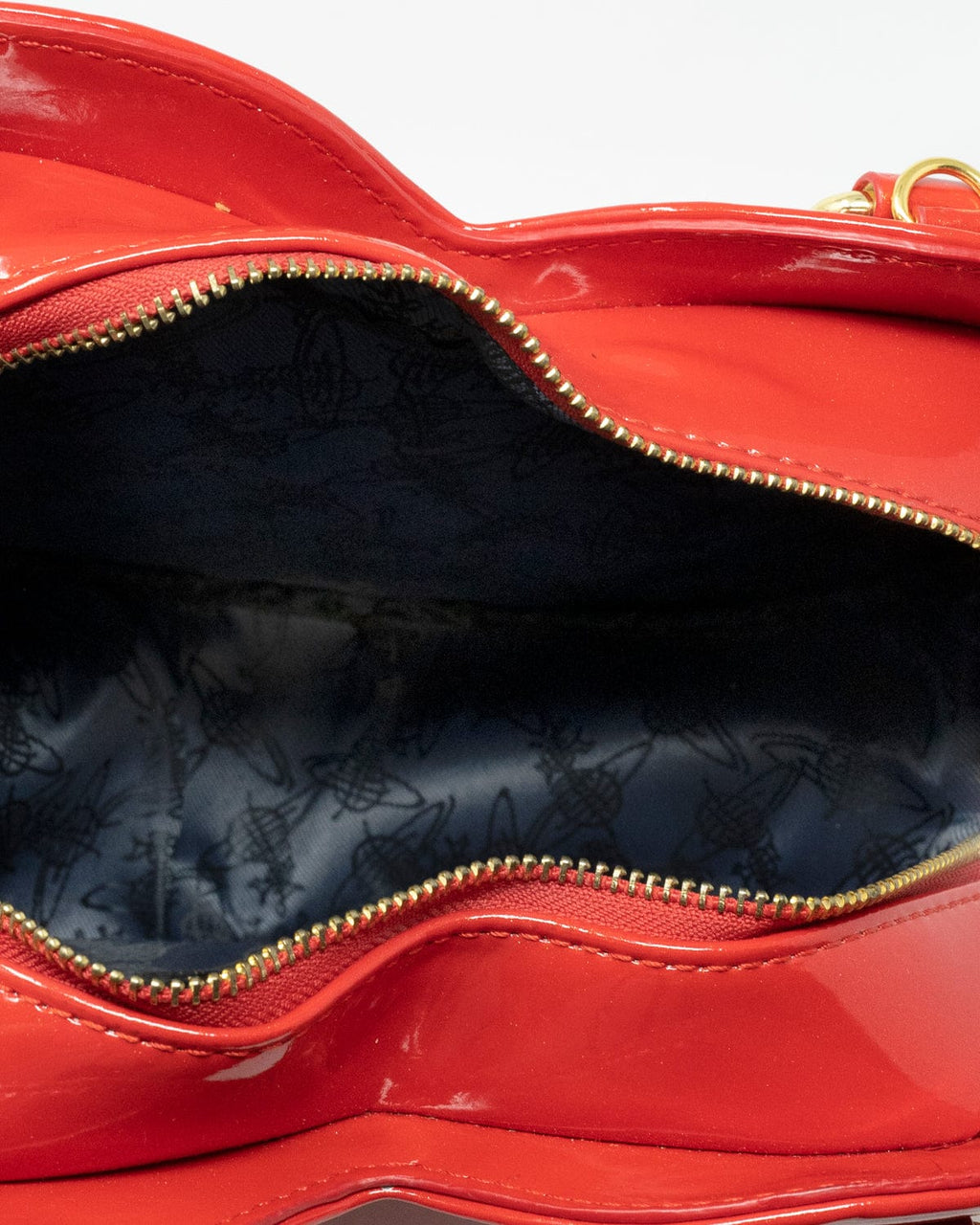 Vivienne Westwood - Authenticated Clutch Bag - Patent Leather Red Plain for Women, Very Good Condition