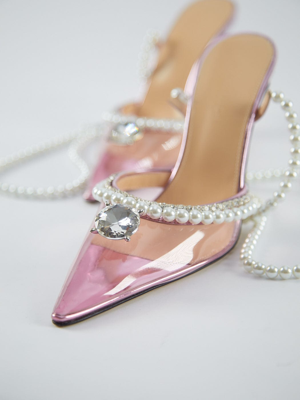 www.LuxuryVault.London MACH & MACH Diamond of Elizabeth Pumps - Size 38.5