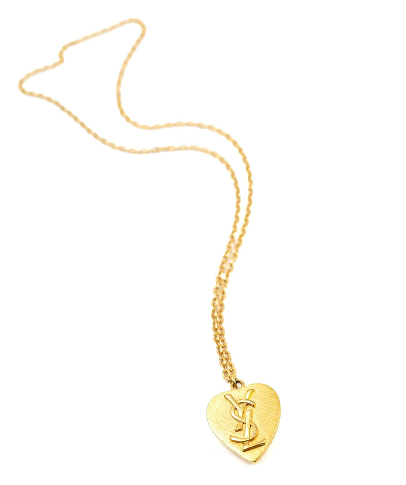 Yves Saint Laurent YSL heart necklace and bracelet  ASL4317