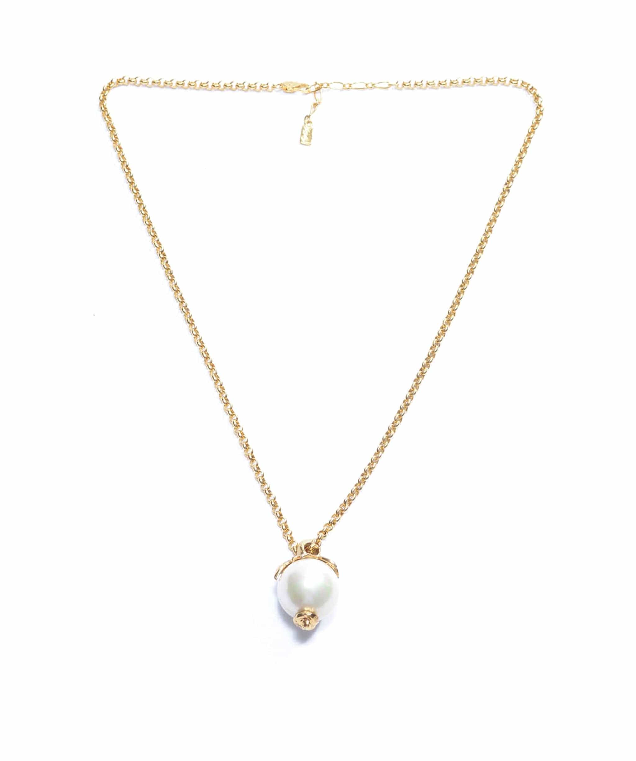 Yves Saint Laurent YSL large pearl necklace - AWC1713