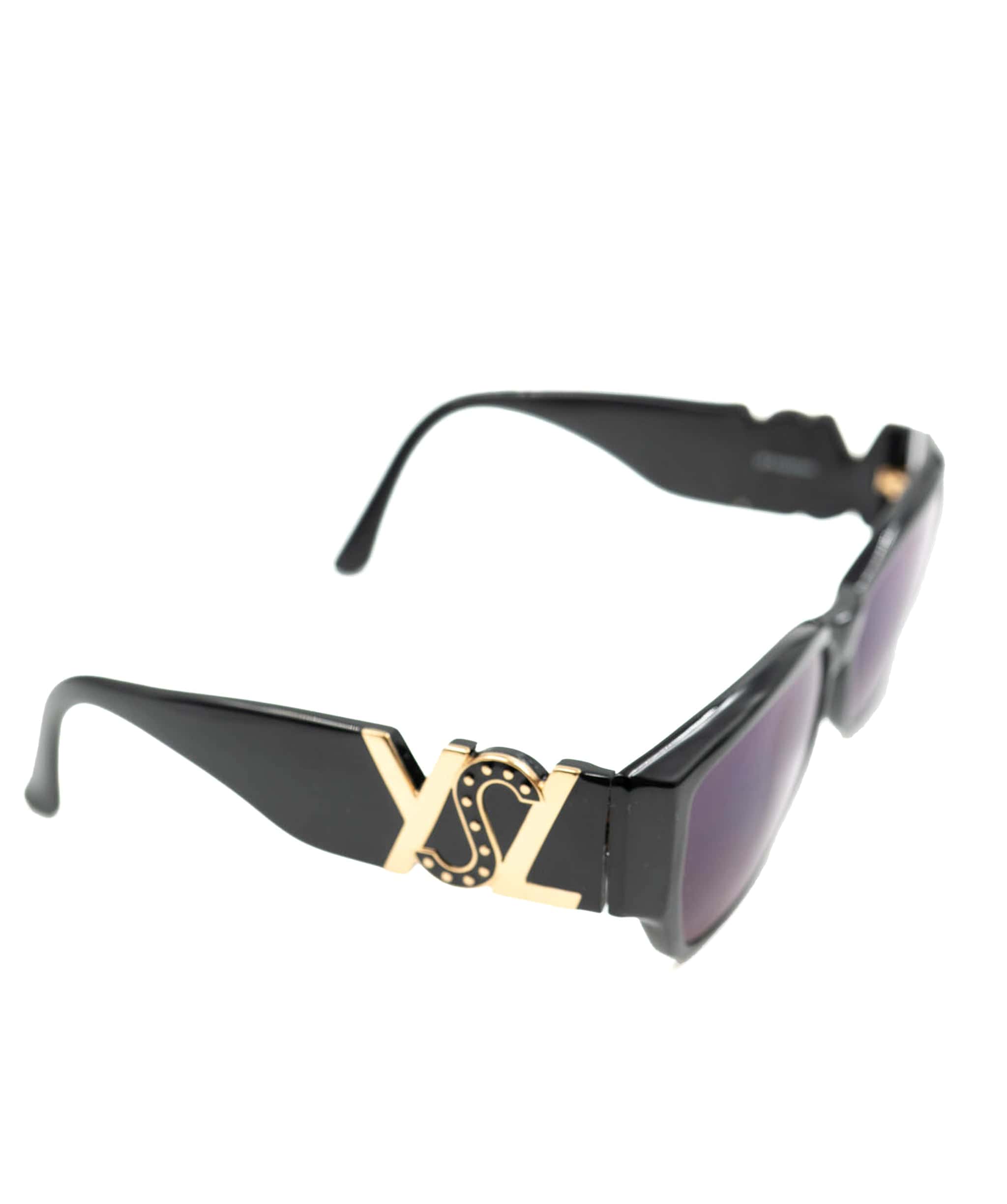 Yves Saint Laurent YSL Logo Sunglasses Black ASL3799
