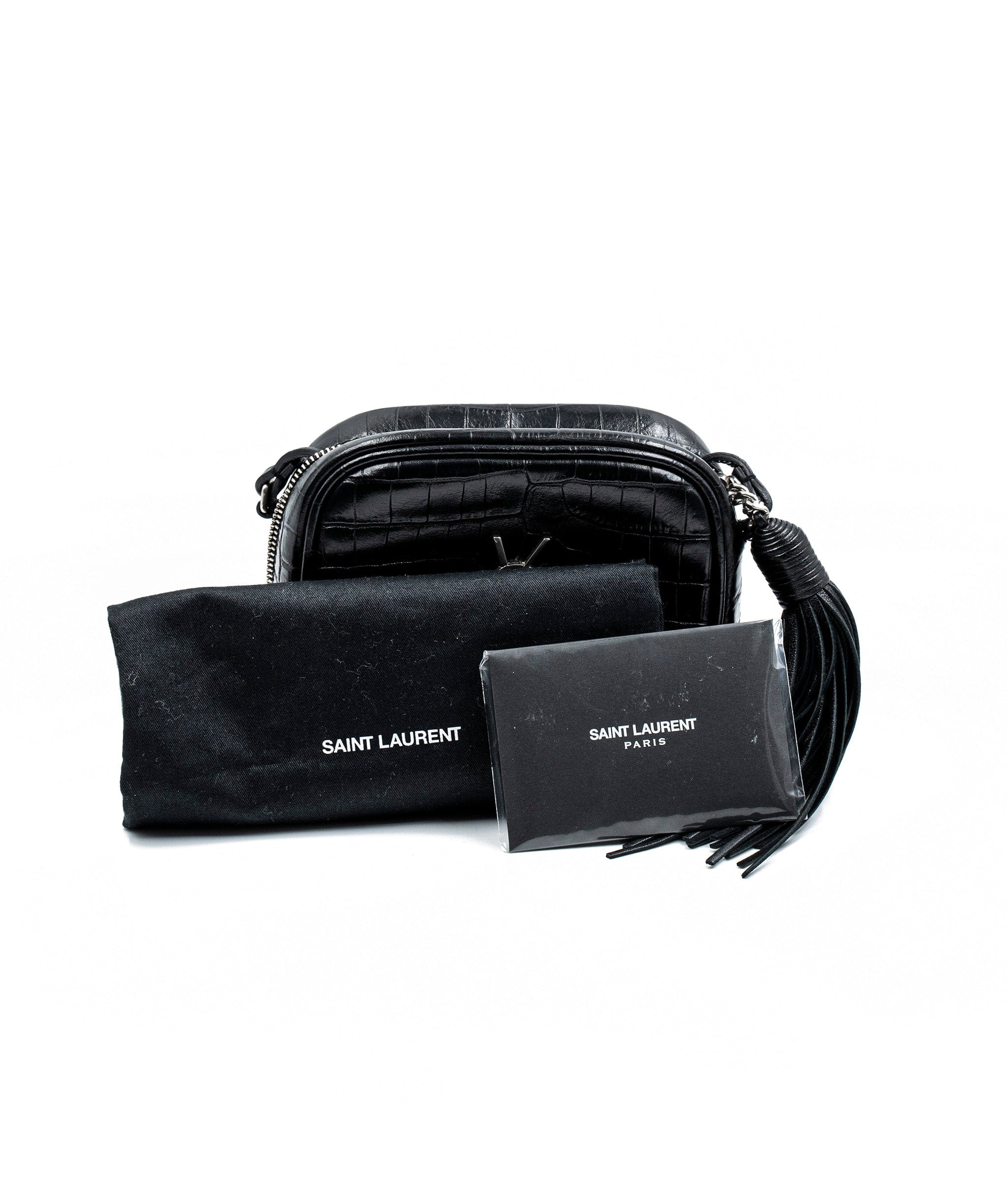 Yves Saint Laurent Saint laurent black mini crossbody with SHW ALC0151