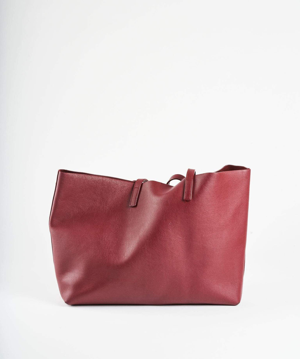 Saint laurent burgundy discount tote