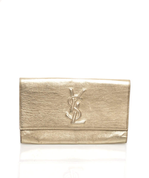 Yves Saint Laurent Clutch bags Golden Metal ref.15259 - Joli Closet