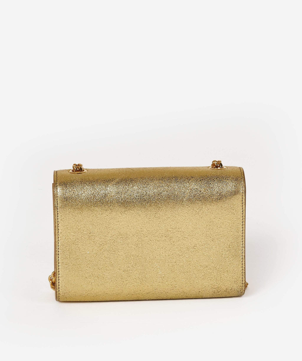 East side leather handbag Saint Laurent Gold in Leather - 25301673