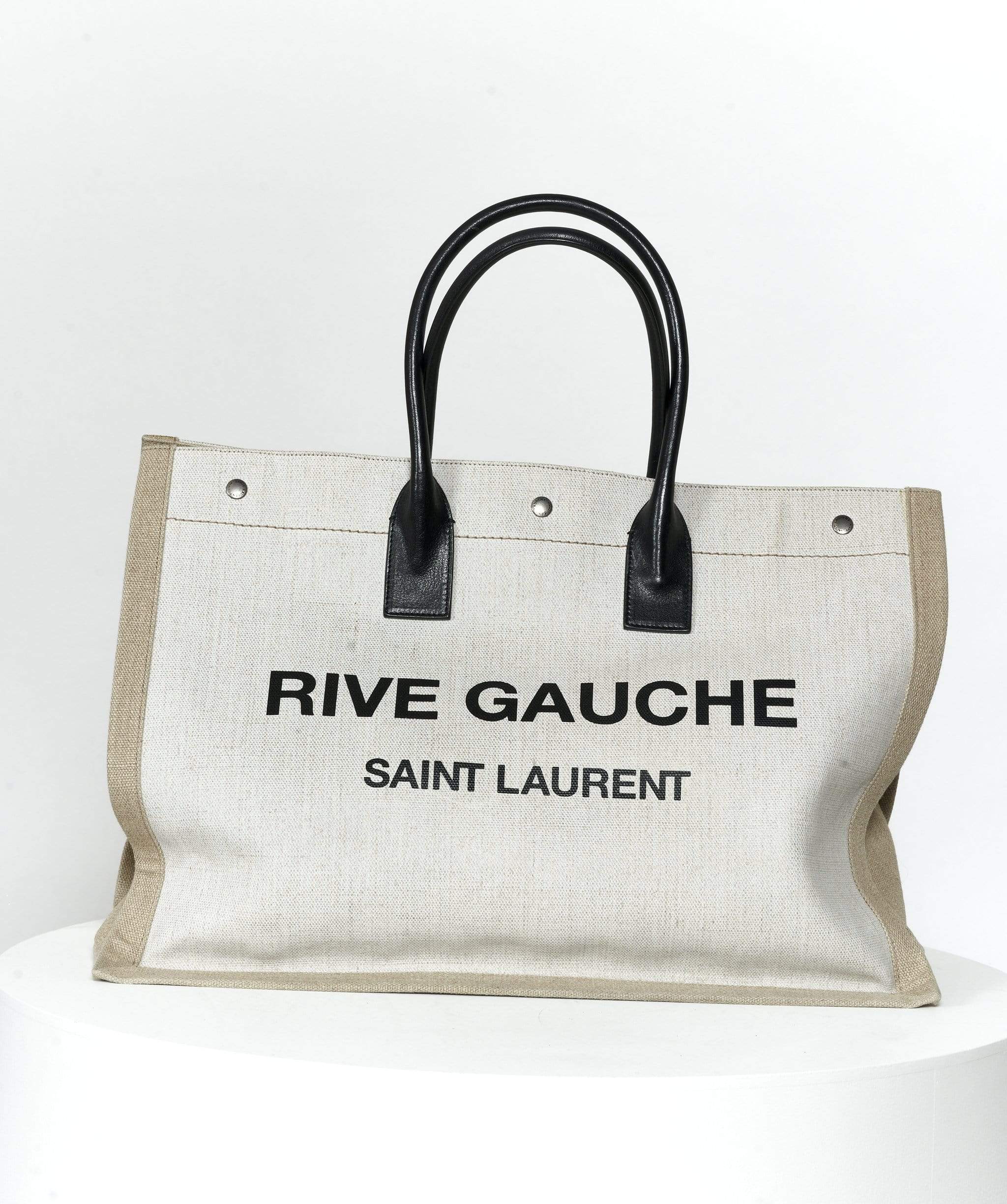 Yves Saint Laurent Saint Laurent Rive Gauche Beige tote bag
