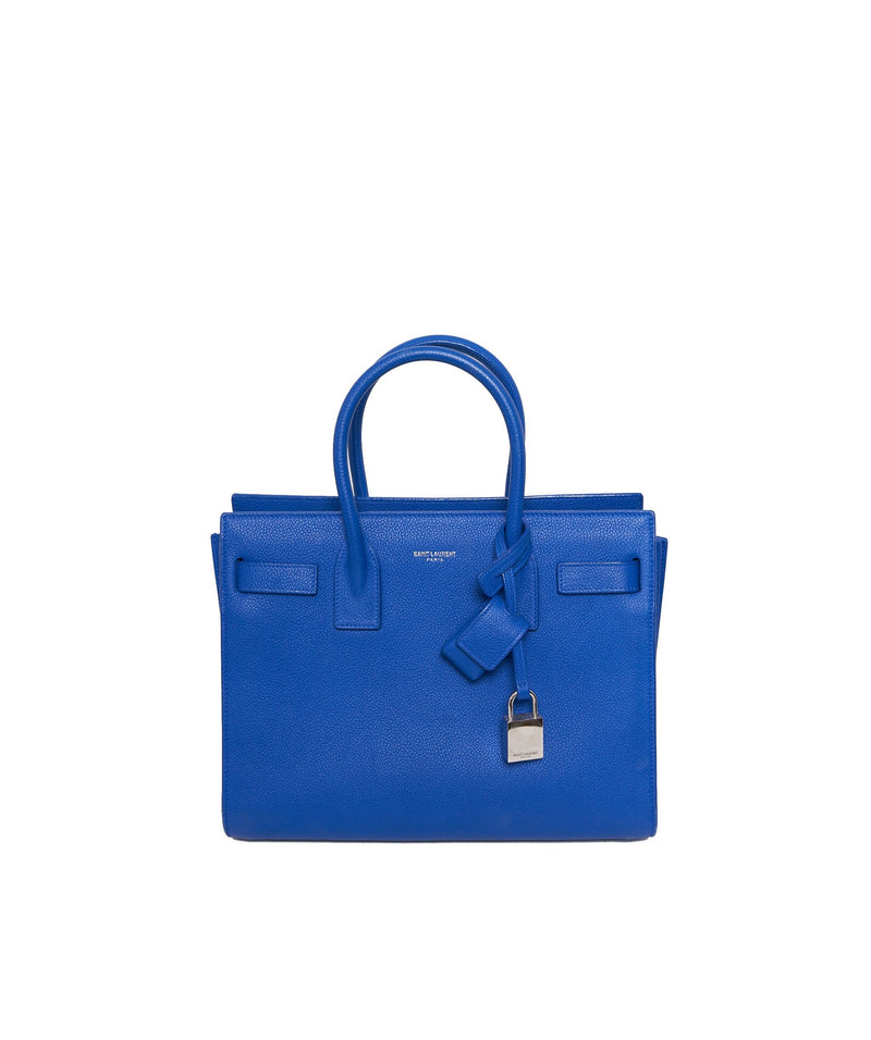 Yves Saint Laurent Saint laurent Sac de jour Blue Leather Bag - ADL1225