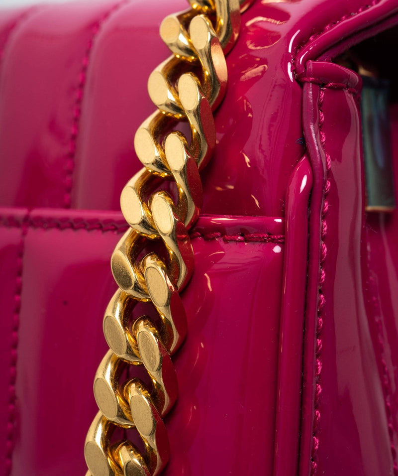 Yves Saint Laurent Saint Laurent Vicky Pink Patent bag - ADL1345